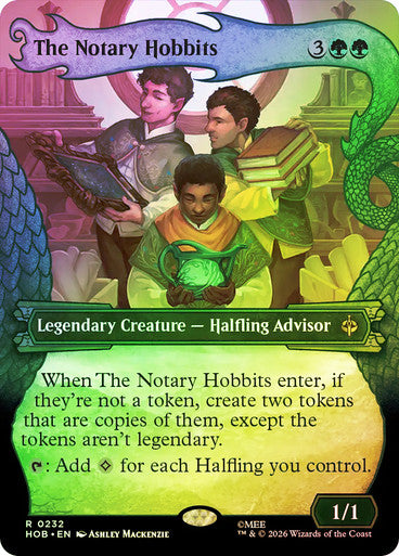The Notary Hobbits (Showcase) Foil