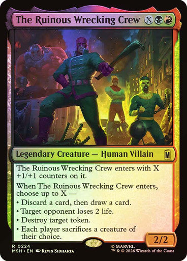 The Ruinous Wrecking Crew Foil
