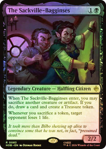 The Sackville-Bagginses Foil