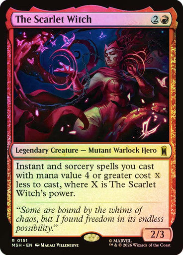 The Scarlet Witch Foil