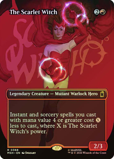 The Scarlet Witch (Borderless) Foil