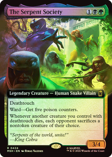 The Serpent Society (Extended Art) Foil