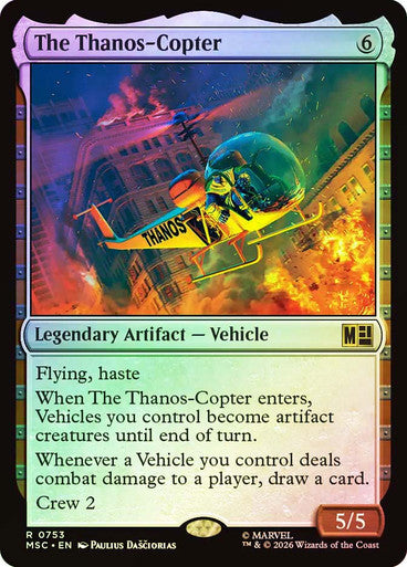 The Thanos-Copter Foil
