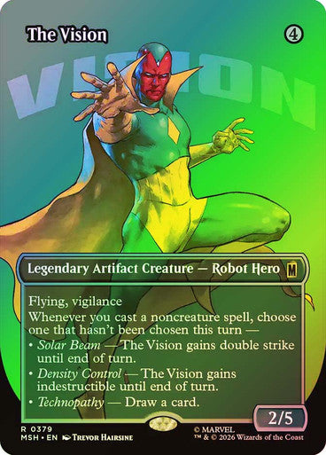 The Vision (Borderless) Foil
