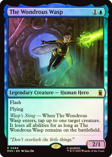 The Wondrous Wasp Foil