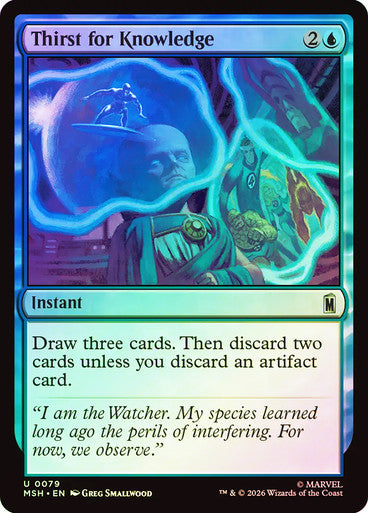 Thirst for Knowledge Foil