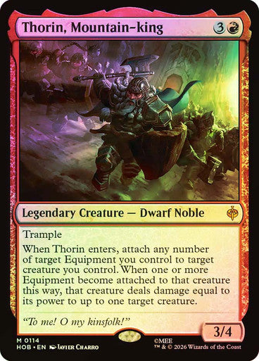 Thorin, Mountain-king Foil