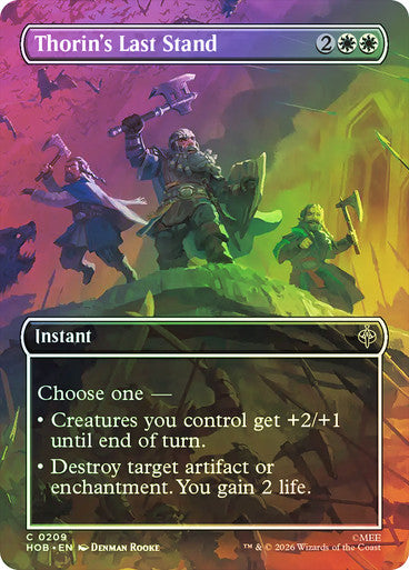 Thorin's Last Stand (Borderless) Foil