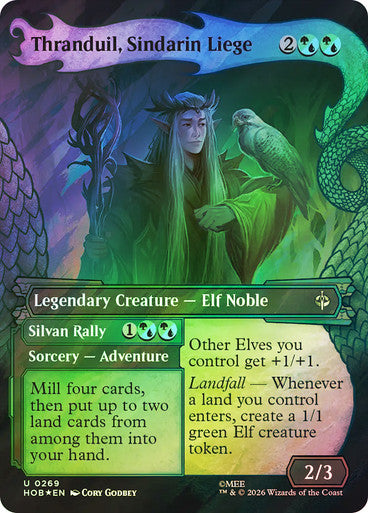 Thranduil, Sindarin Liege // Silvan Rally (Showcase) Surge Foil