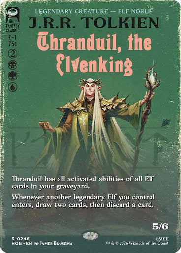 Thranduil, the Elvenking (Borderless)