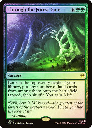 Through the Forest Gate Foil