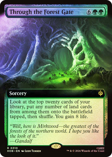 Through the Forest Gate (Extended Art) Foil
