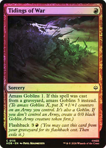 Tidings of War Foil