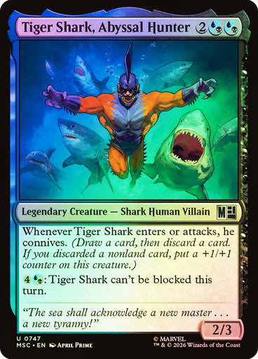 Tiger Shark, Abyssal Hunter Foil