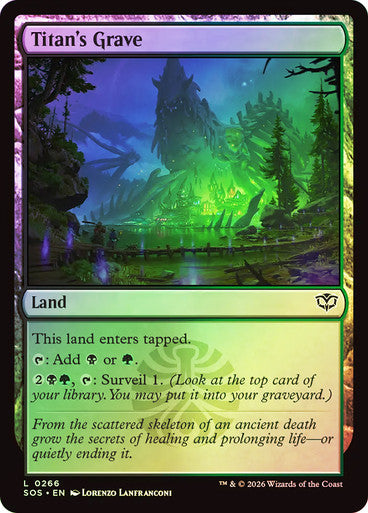Titan's Grave Foil