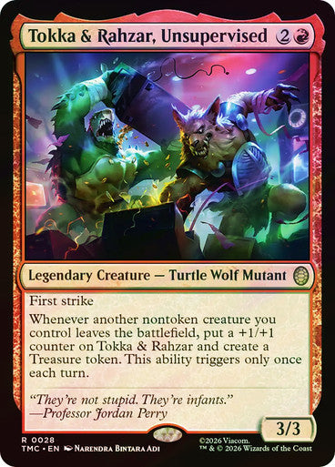 Tokka & Rahzar, Unsupervised Surge Foil