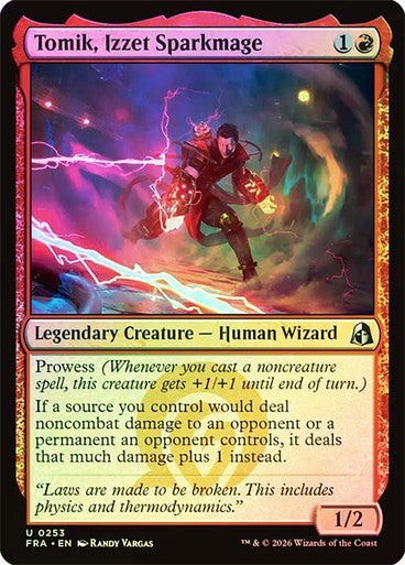 Tomik, Izzet Sparkmage Foil