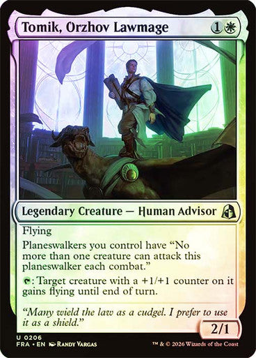 Tomik, Orzhov Lawmage Foil