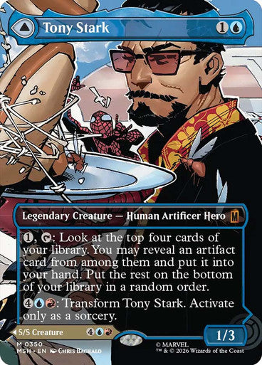 Tony Stark // The Invincible Iron Man (Borderless)
