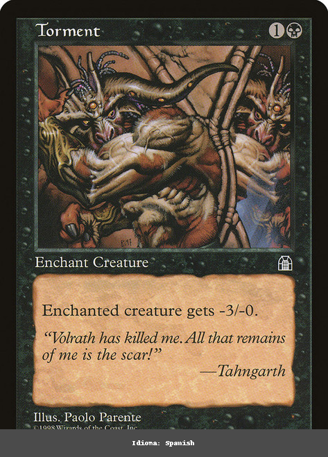 Torment - Spanish