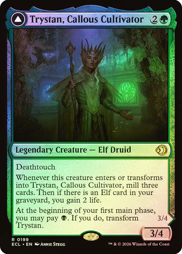 Trystan, Callous Cultivator // Trystan, Penitent Culler (Default) Foil