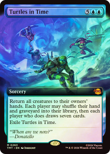 Turtles in Time Foil