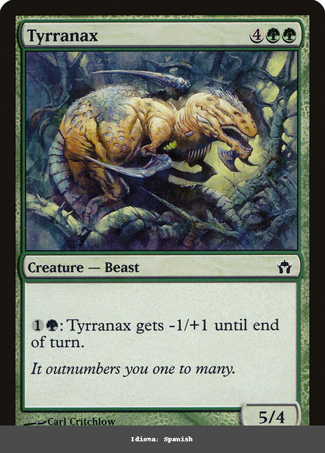 Tyrranax - Spanish