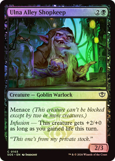 Ulna Alley Shopkeep Foil
