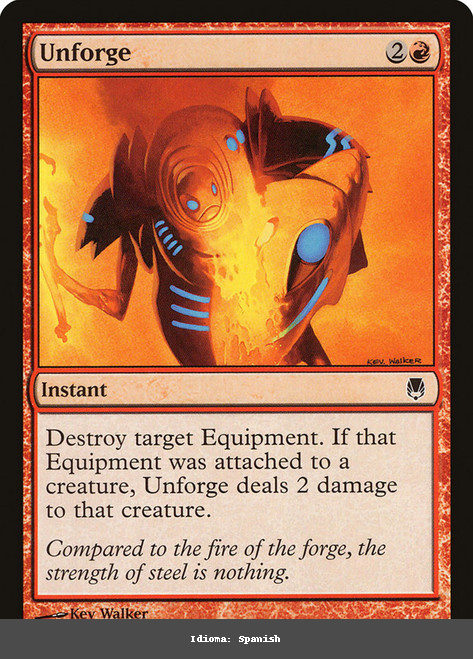 Unforge - Spanish