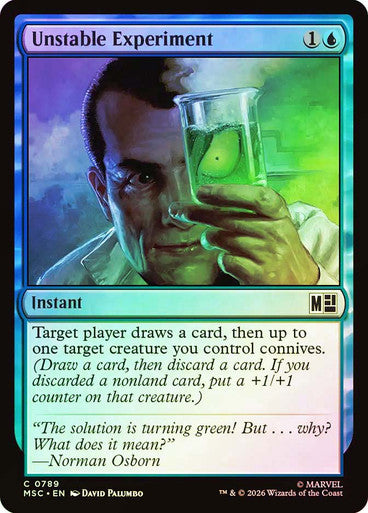 Unstable Experiment Foil