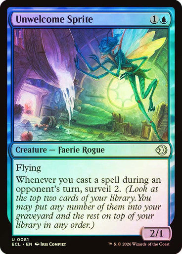 Unwelcome Sprite (Default) Foil