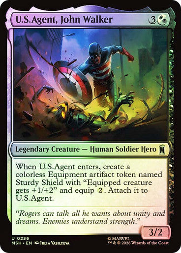 U.S.Agent, John Walker Foil