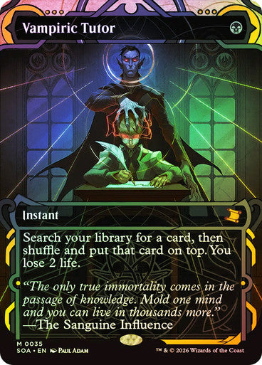 Vampiric Tutor (Showcase) Foil