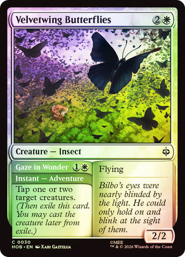 Velvetwing Butterflies // Gaze in Wonder Foil