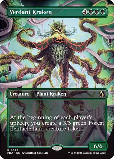Verdant Kraken (Borderless)