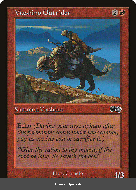 Viashino Outrider - Spanish