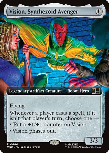 Vision, Synthezoid Avenger (Extended Art)