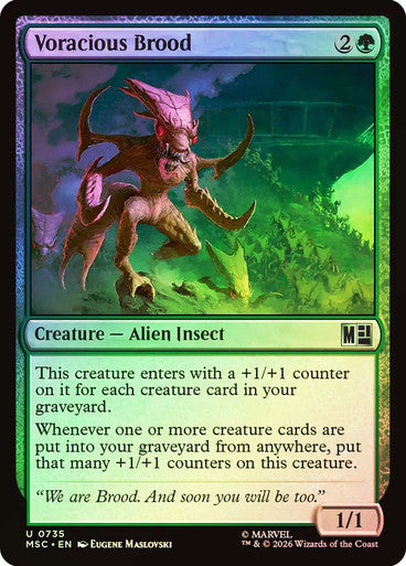 Voracious Brood Foil