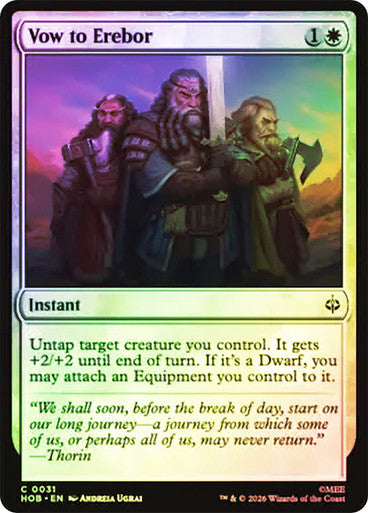 Vow to Erebor Foil