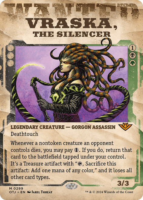 Vraska, the Silencer - Borderless