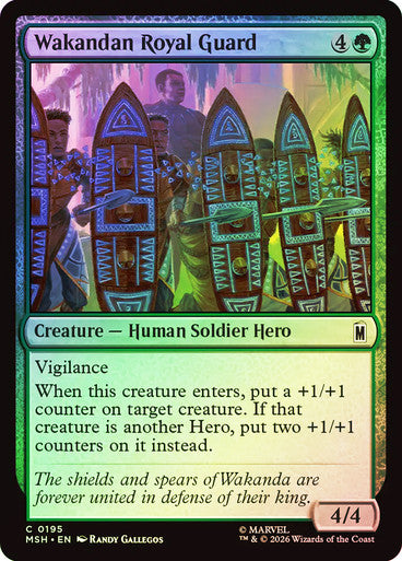 Wakandan Royal Guard Foil