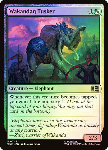 Wakandan Tusker Foil