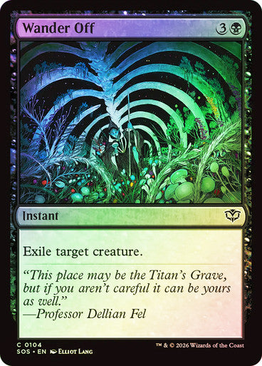 Wander Off Foil