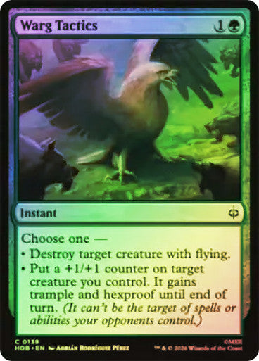 Warg Tactics Foil