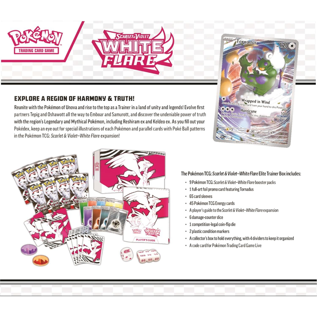 SCARLET & VIOLET WHITE FLARE ETB