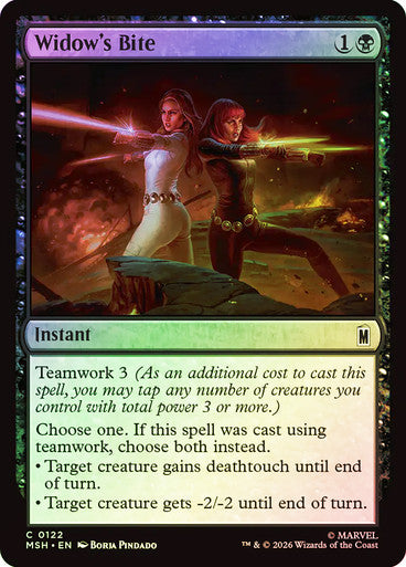 Widow's Bite Foil