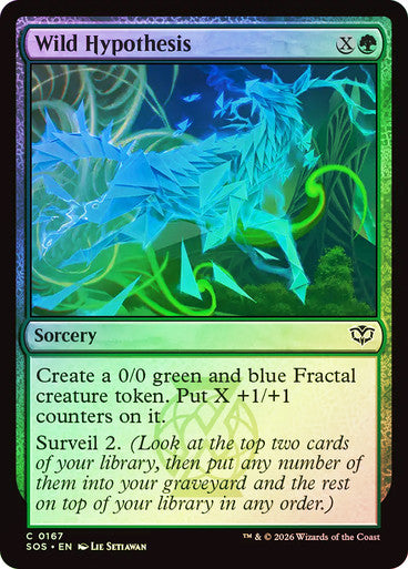 Wild Hypothesis Foil
