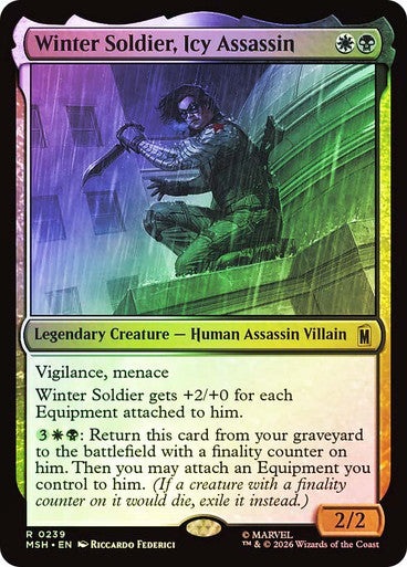 Winter Soldier, Icy Assassin Foil