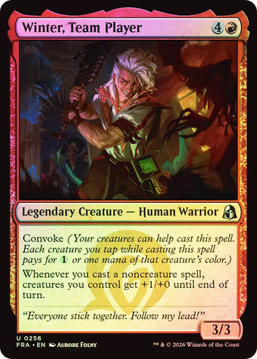 Winter, Team Player Foil