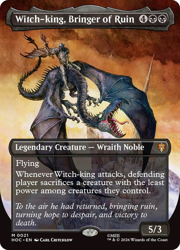 Witch-king, Bringer of Ruin (Borderless)